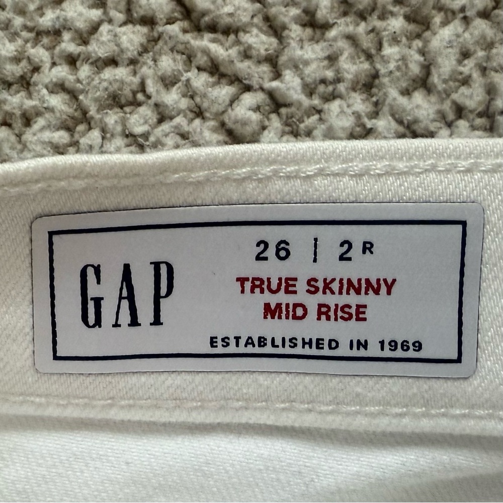 🧸 Gap | NWOT • Bright White True Skinny Jeans - Picture 10 of 11